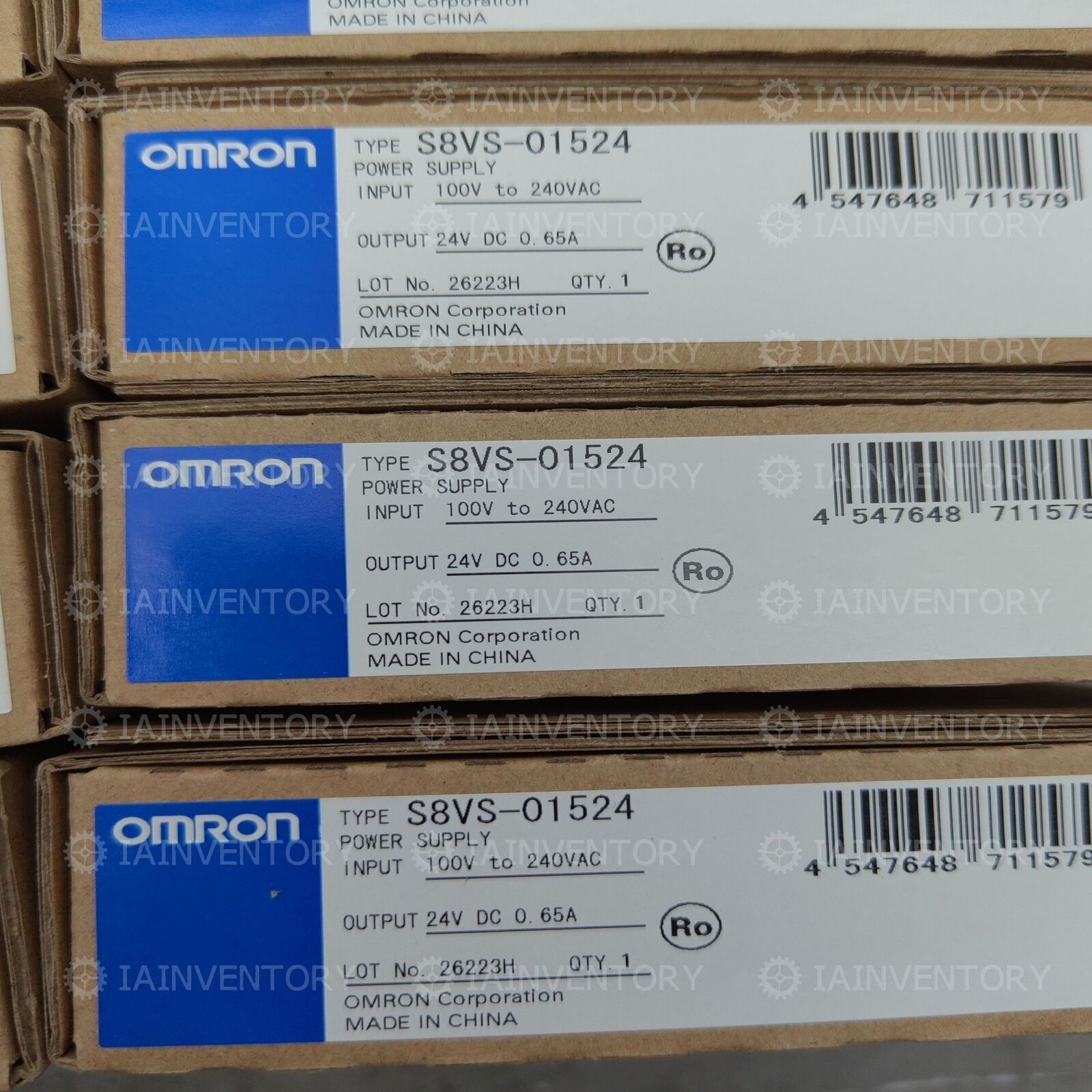 Omron 100-240VAC DIN Rail Power Supply 5V 2A 10W Switch - OMRON