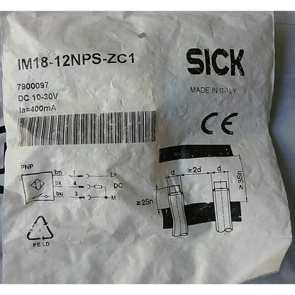 ONE SICK IM18-12NPS-ZC1 Photoelectric Switch - SICK