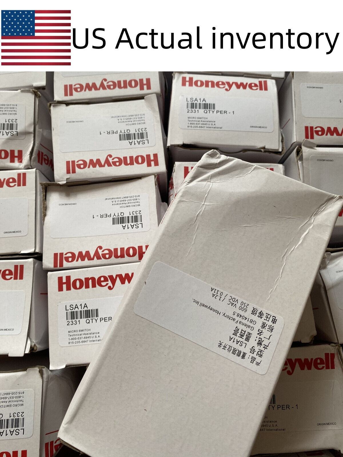 new  In Box Honeywell Micro Switch LSA1A Heavy Duty Limit Switch