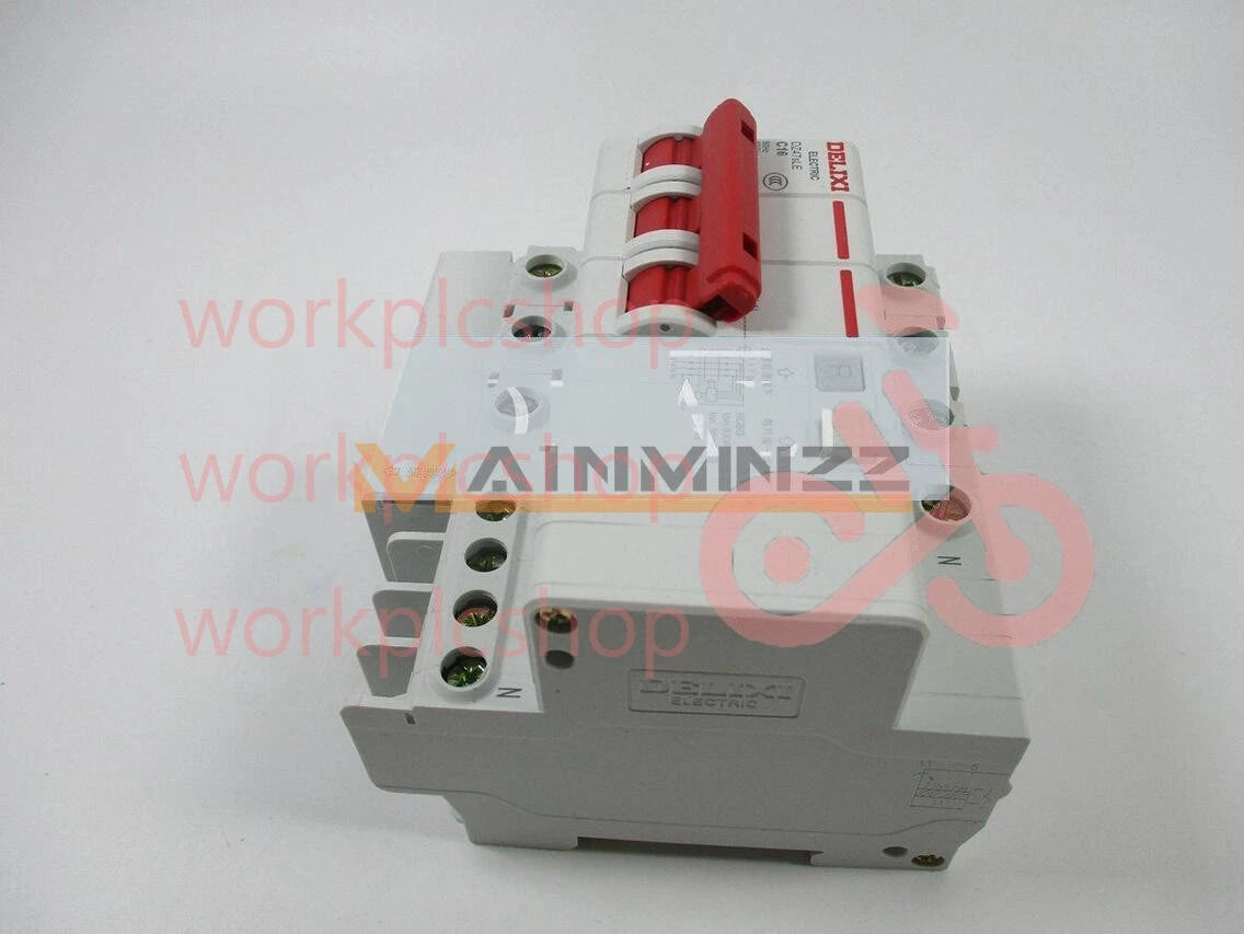 ONE DELIXI Circuit Breaker DZ47sLE 3P+N 16A 20A 25A 40A 50A 63A C16 -C63