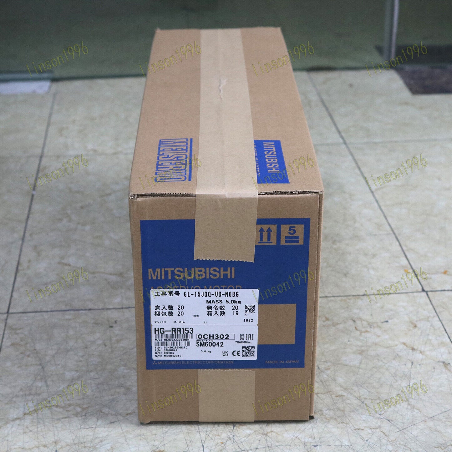 Mitsubishi HG-RR153 AC Servo Motor in a Box, 1-Year Warranty - MITSUBISHI