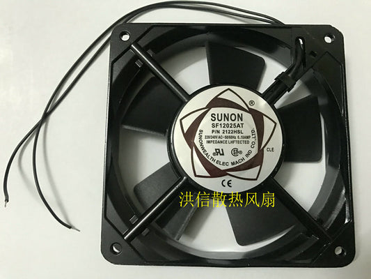 1pcs  SUNON SF12025AT 2122HSL 220V 0.10A 12025 AC Fan