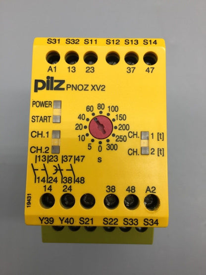1PCS PILZ 774508 100711 SAFETY RELAY 24VDC PNOZ XV2 - PILZ