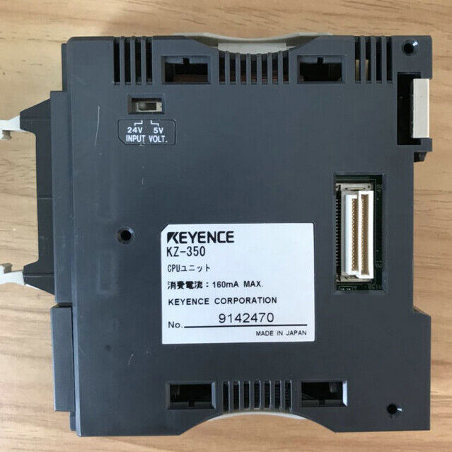 used  Keyence KZ-350 PLC expansion module Tested In Good Condition