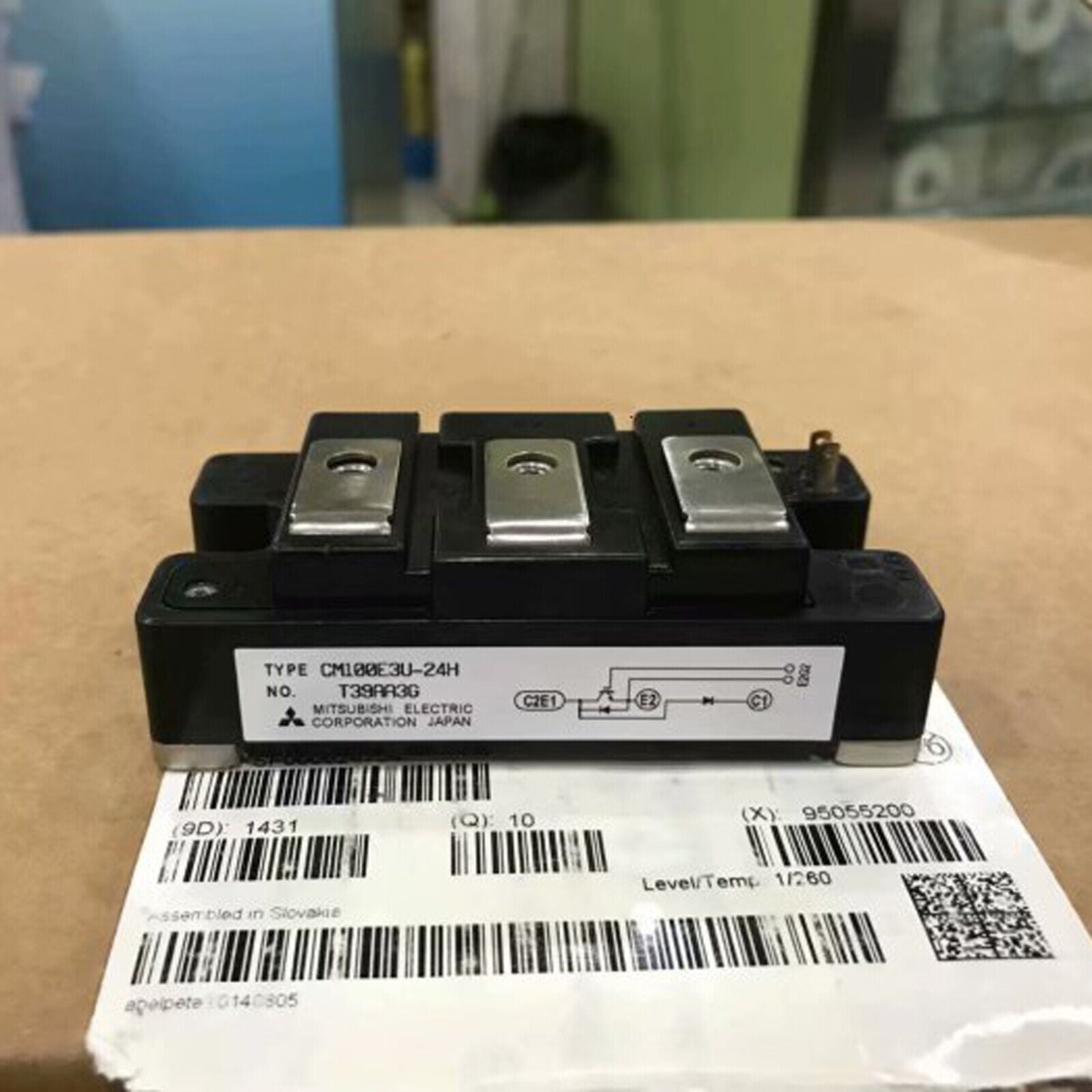 1PCS Mitsubishi CM100E3U-24H Power Supply Module Fast Ship - MITSUBISHI