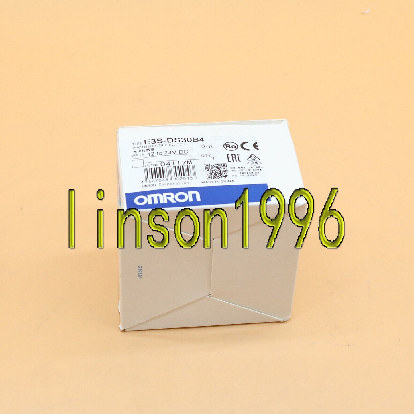 Omron E3S-DS30B4 Photoelectric Switch 12-24V DC - OMRON