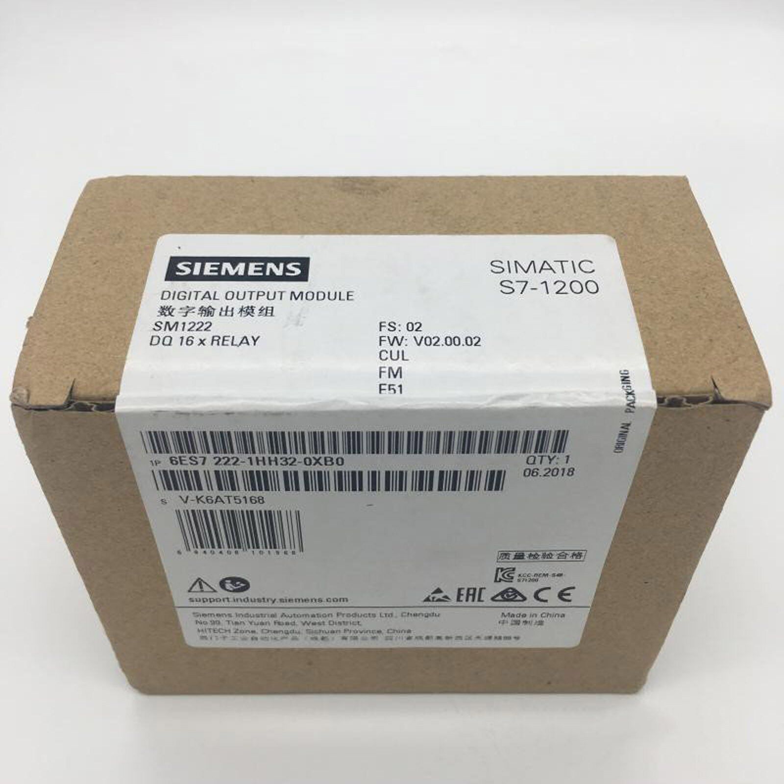 new  SIEMENS 6ES7 222-1HH32-0XB0 6ES7222-1HH32-0XB0 Fast Delivery