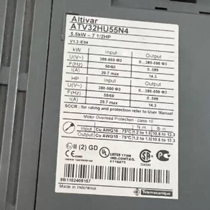 1PC Schneider ATV32HU55N4 Inverter - High-Efficiency Inverter - SCHNEIDER