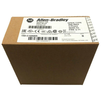 Factory Sealed Allen-Bradley 150-C16NBR SMC-3 16A Smart Motor Controller - ALLEN-BRADLEY