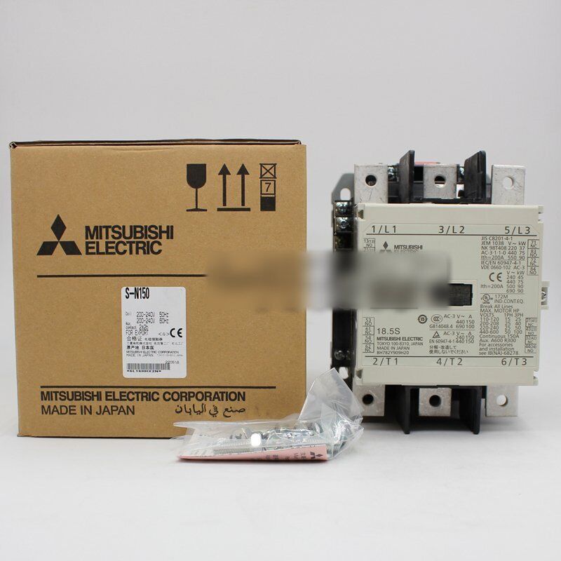 1PC Mitsubishi S-N150 AC220V AC Contactor FAST SHIP - MITSUBISHI