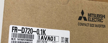 Mitsubishi Inverter FR-D720-0.1K: Power Solutions - MITSUBISHI