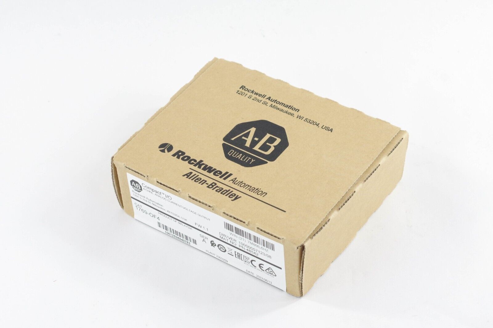 Allen Bradley 1769-OF4 Analog Output Module - New Surplus (Sealed) - ALLEN BRADLEY