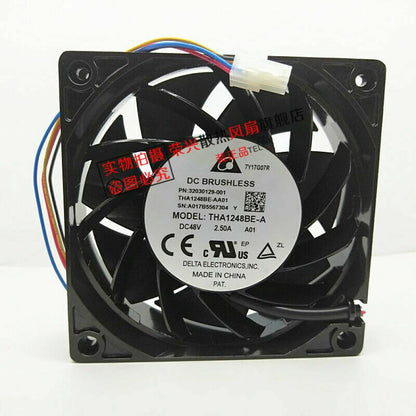 Delta THA1248BE-A 48V 2.50A 12038 Ultra-violent aluminum frame cooling fan