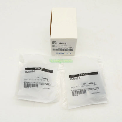 2PCS/Box PISCO RVUM6-6