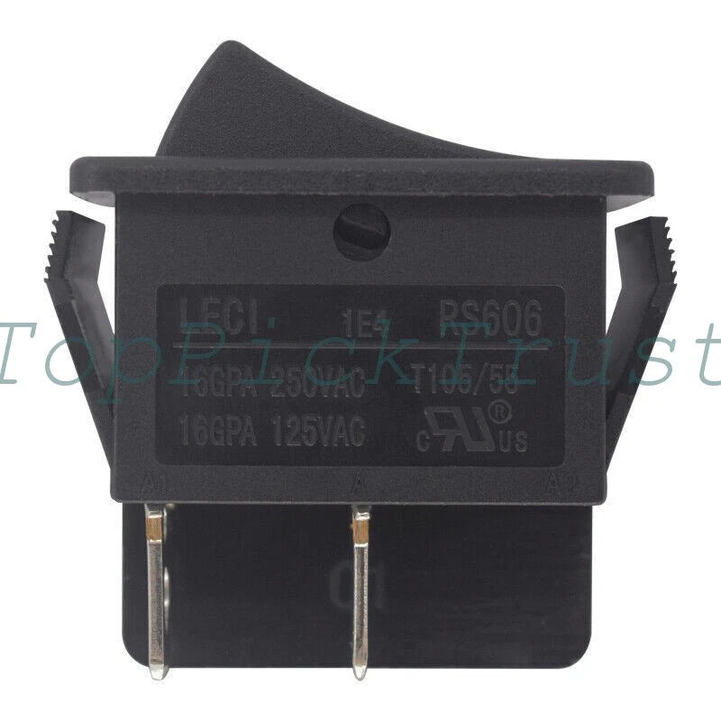 1PC LECI RS606 Rocker Switch 16A250V T105/55 2position 4pin without Lamp