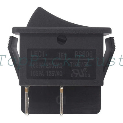 1PC LECI RS606 Rocker Switch 16A250V T105/55 2position 4pin without Lamp