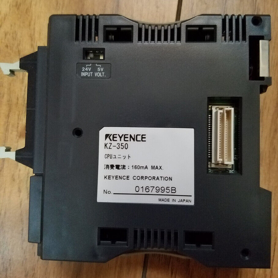 used  Keyence KZ-350 PLC expansion module Tested In Good Condition koeed