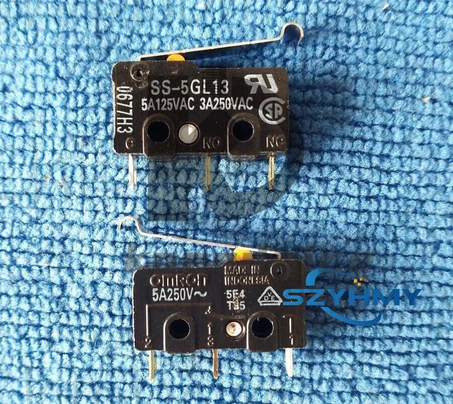 5PCS Omron SS-5GL13 Small Limit Travel Micro Switch SS5GL13