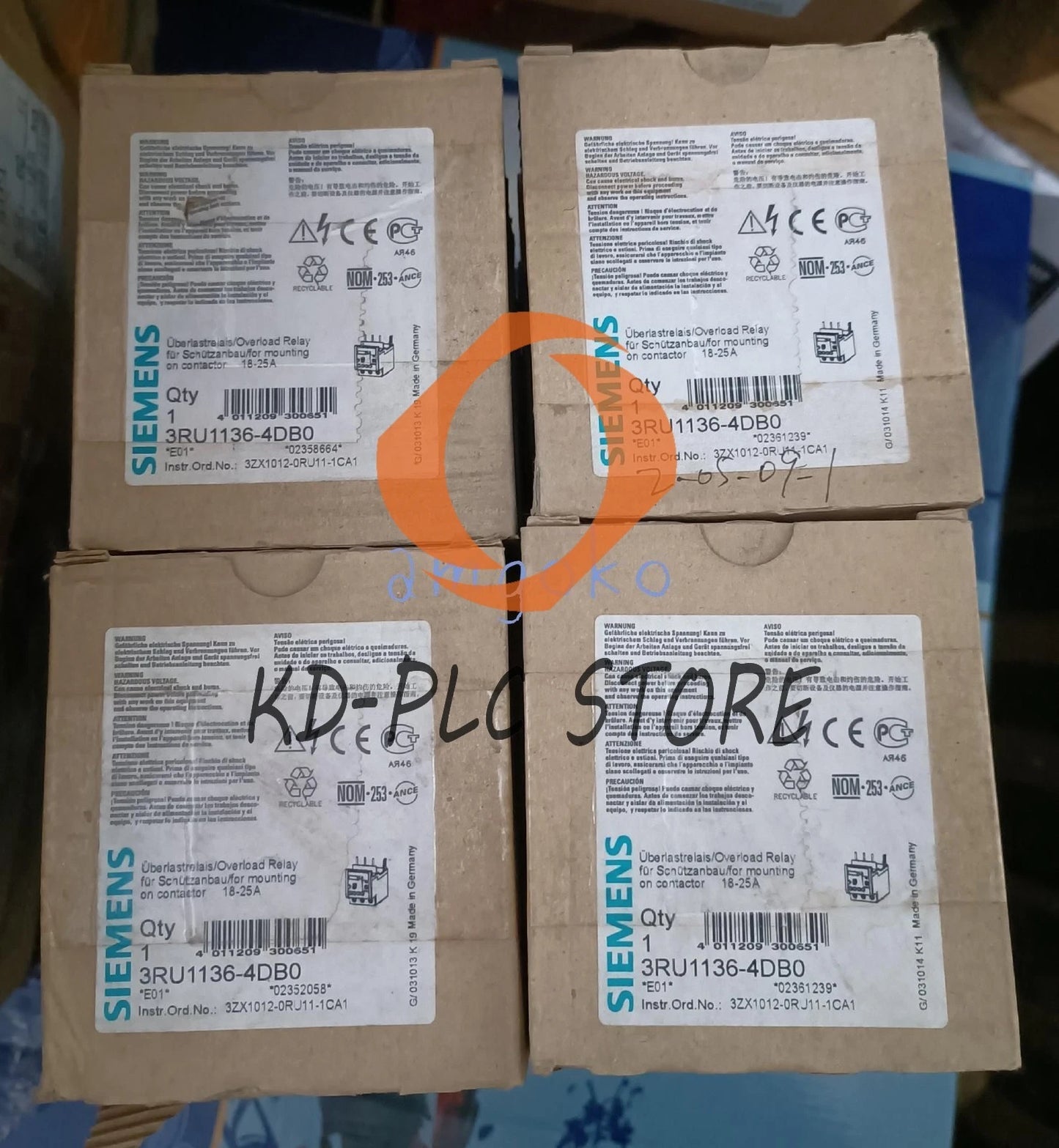 1PCS 3RU1136-4DB0 Thermal overload relay