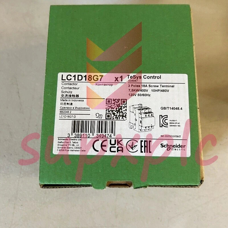 1PC SND LC1D18-G7 Contactor 18A AC120V LC1D18G7 Fast delivery