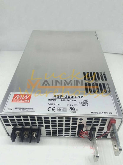 1PCS MEAN WELL RSP-3000-12 Power Supply 12V 200A
