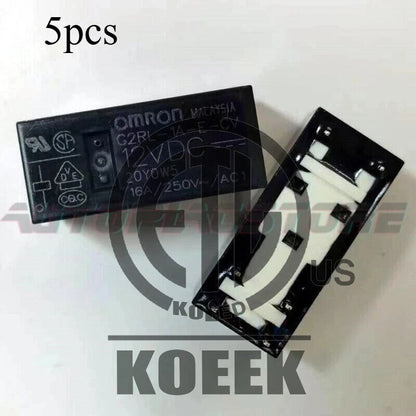5PC DC12V 16A 250VAC 6-pin relay G2RL-1A-E-CV