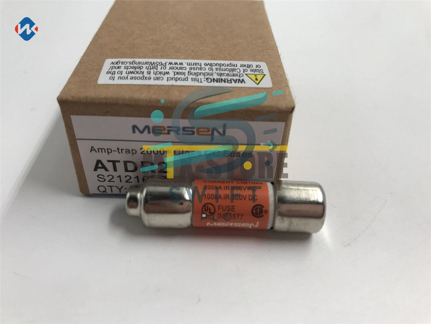 10PCS/BOX For Ferraz Shawmut Fuse ATDR2 2A 600VAC