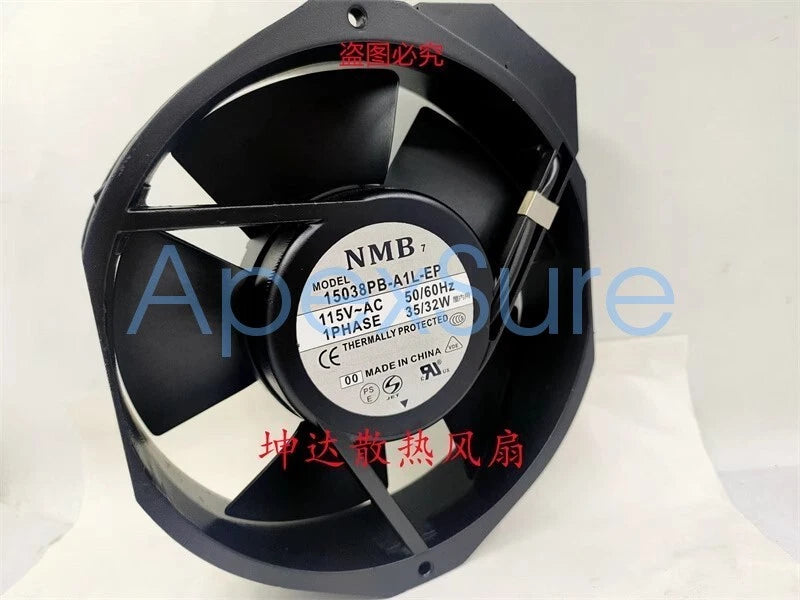 NMB 115V 15038PB-A1L-EP 115V AC 35/32W High Airflow Cooling Fan