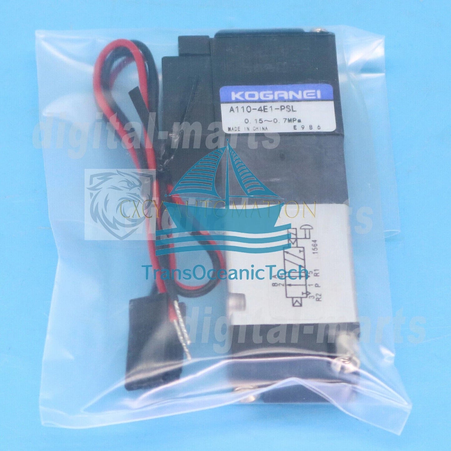One For KOGANEI A110-4E1-PSL 24V Solenoid Valve Free Shipping~