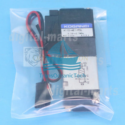 One For KOGANEI A110-4E1-PSL 24V Solenoid Valve Free Shipping~