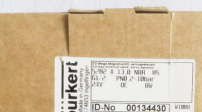 BURKERT 00134430 Solenoid Valve - BURKERT