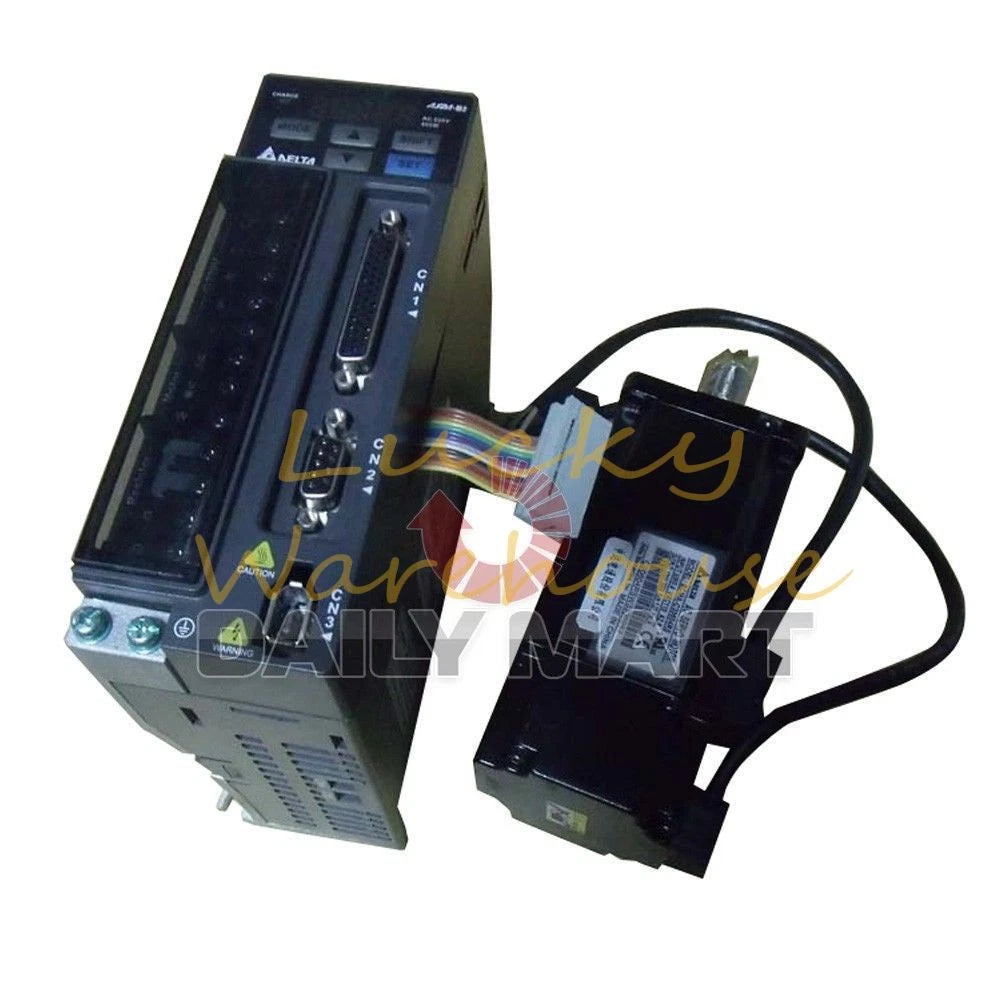 DELTA ASD-B2-0421-B + ECMA-C20604RS PLC 400W SERVO SYSTEM