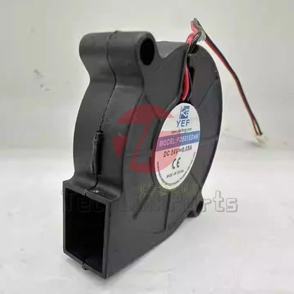 1PCS YEF FD5015SHB DC24V 0.09A 50*15MM 2-Wire Turbo Blower Cooling Fan