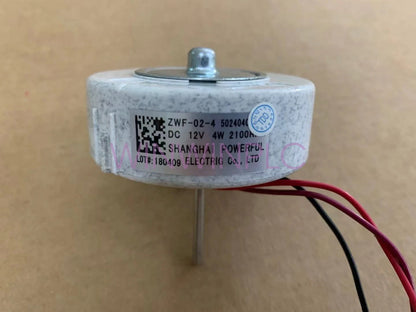 1x ZWF-02-4 DC12V 4W 2100RPM 50240401000Q for Refrigerator Fan Motor