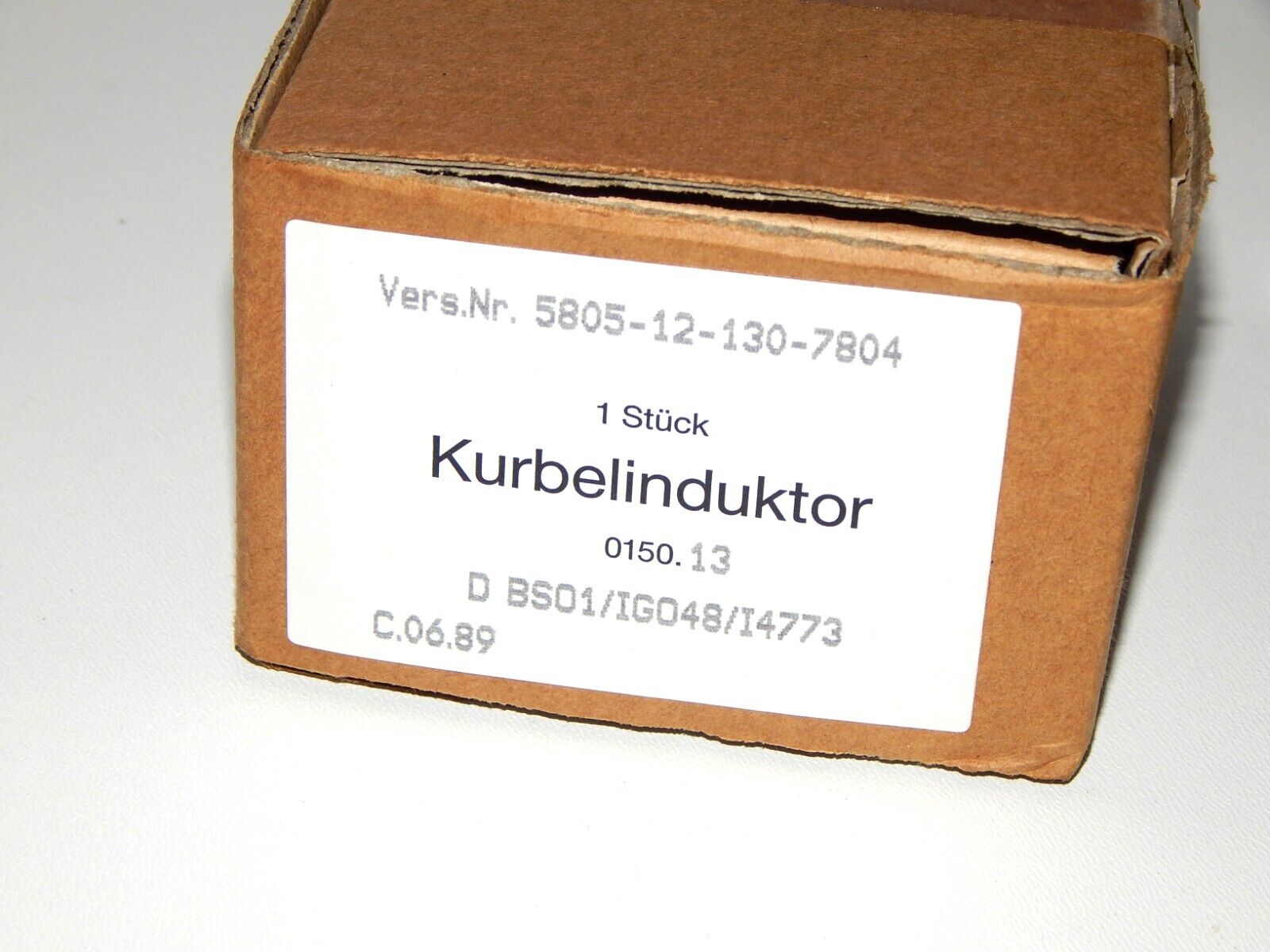 10x NOS Hand Crank Generator Inductor FF-OB/ZB1, Bundeswehr BW - BUNDESWEHR BW