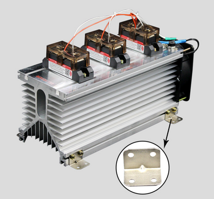 new FULRD industrial three-phase solid state relay H3400ZF 400A radiator - FULRD