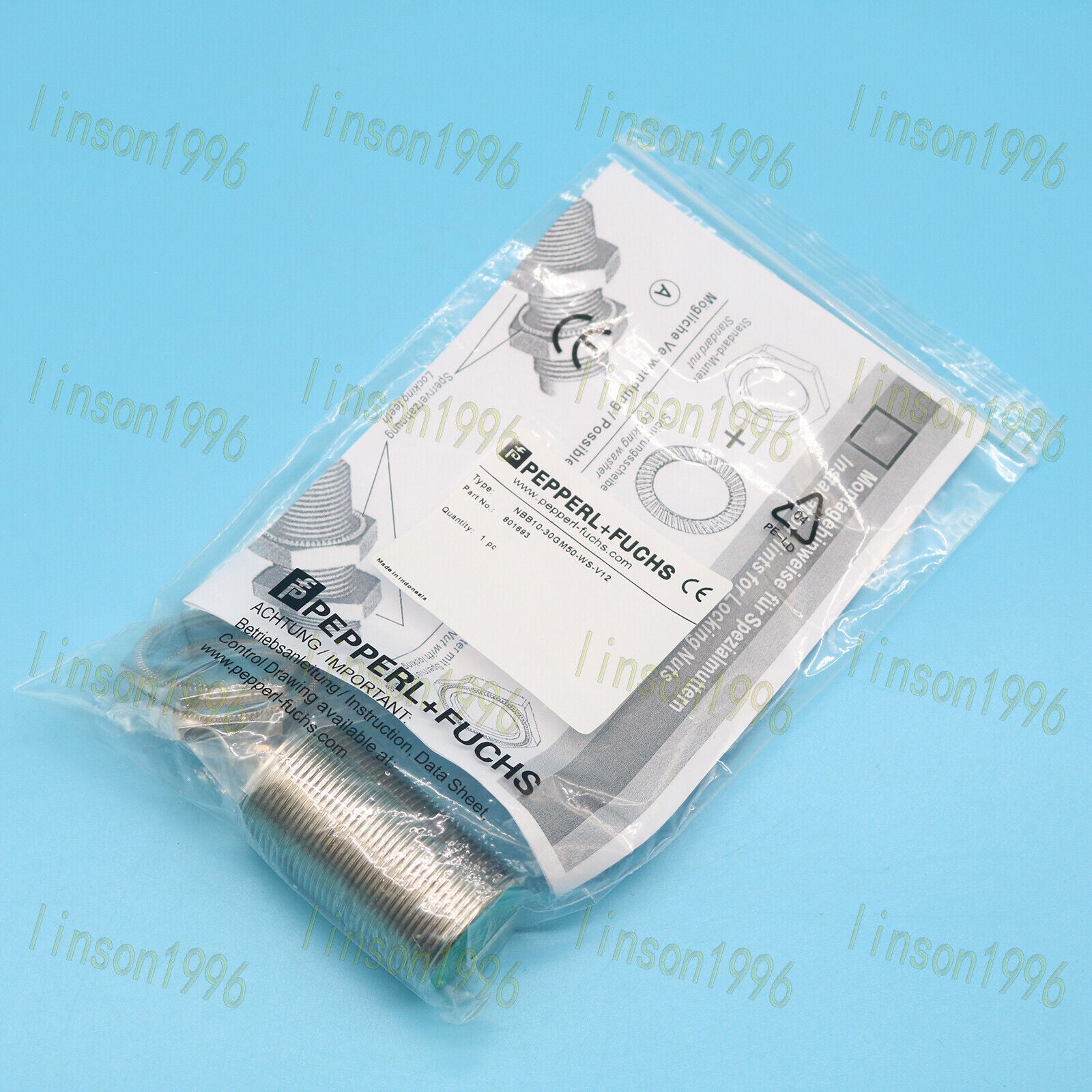 Pepperl+Fuchs NBB10-30GM50-WS-V12 801693 Inductive Sensor - PEPPERL+FUCHS