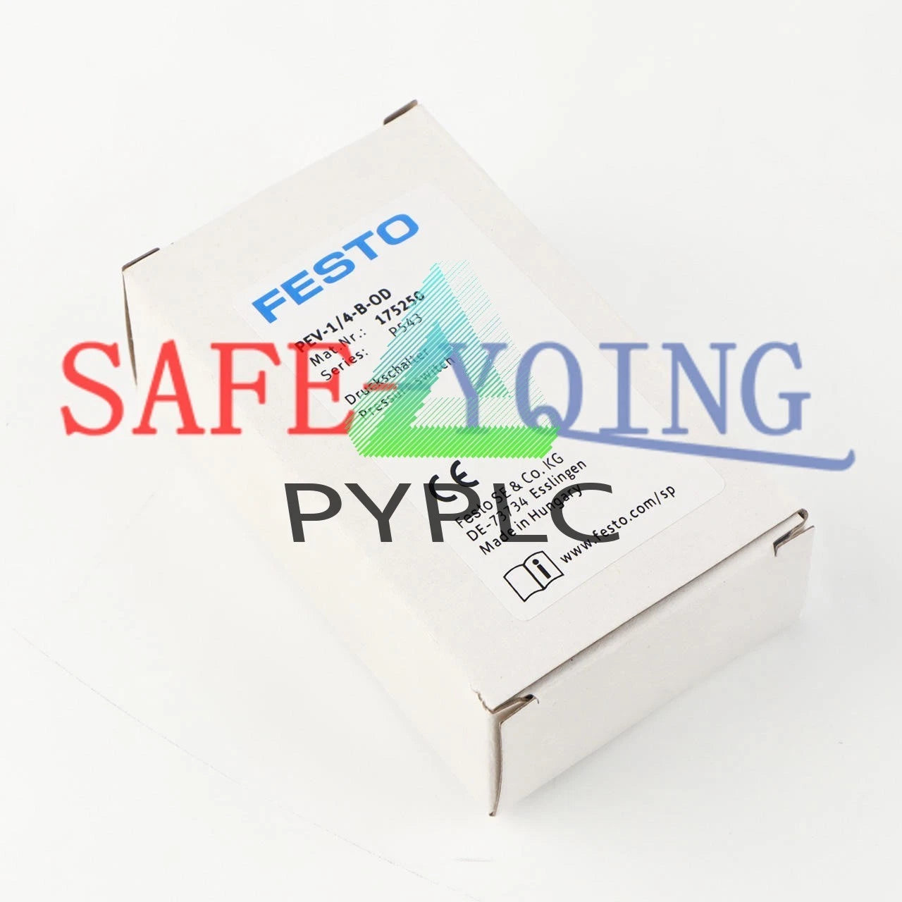 One Festo Pressure Switch PEV-1/4-B-OD 175250