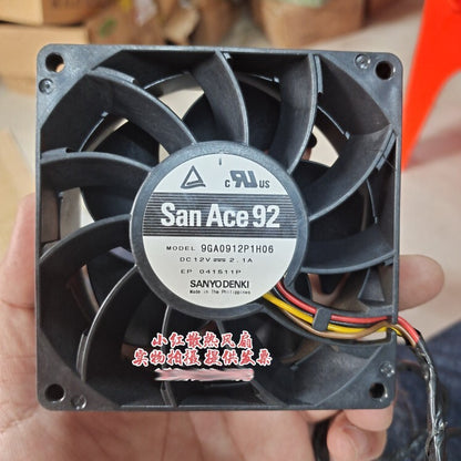 Sanyo 9GA0912P1H06 12V 2.1A 9038 9CM PWM violent cooling fan