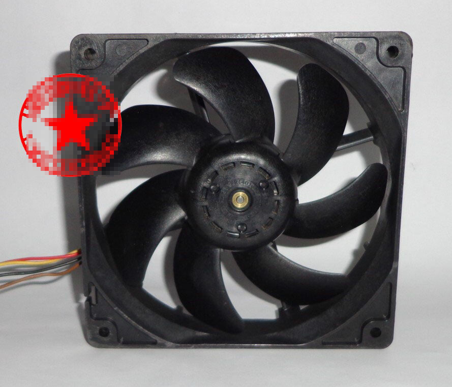 1pcs Sanyo 9S1212P4F01 san ace 120 12CM 12V 0.19A 4-wire 12 cm fan