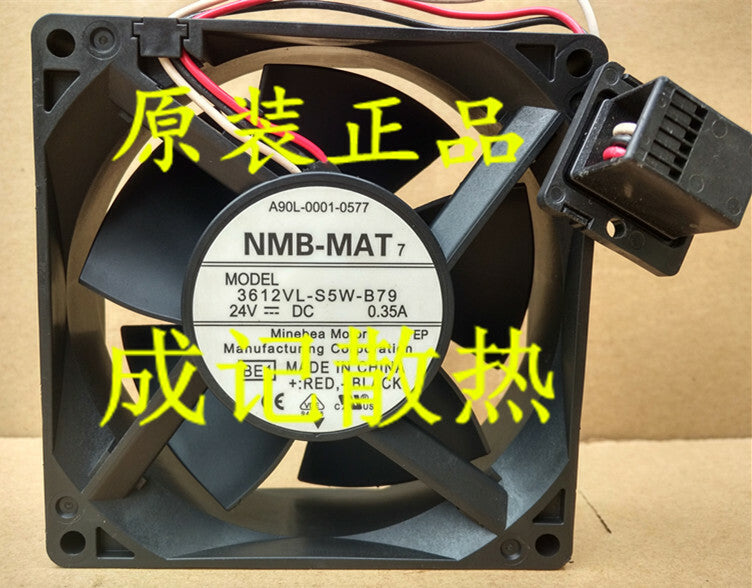 1pcs NMB 3612VL-S5W-B79 24V 0.35A for FANUC method Fan
