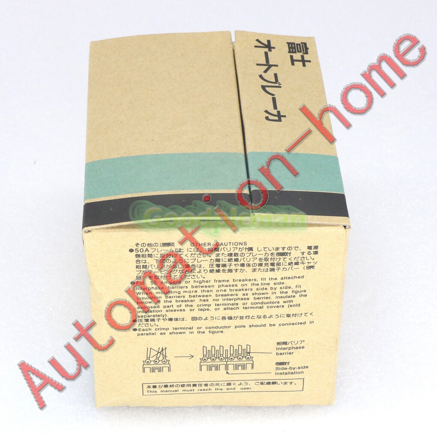 Fuji EA103B 3P 100A Circuit breaker 1Pcs/