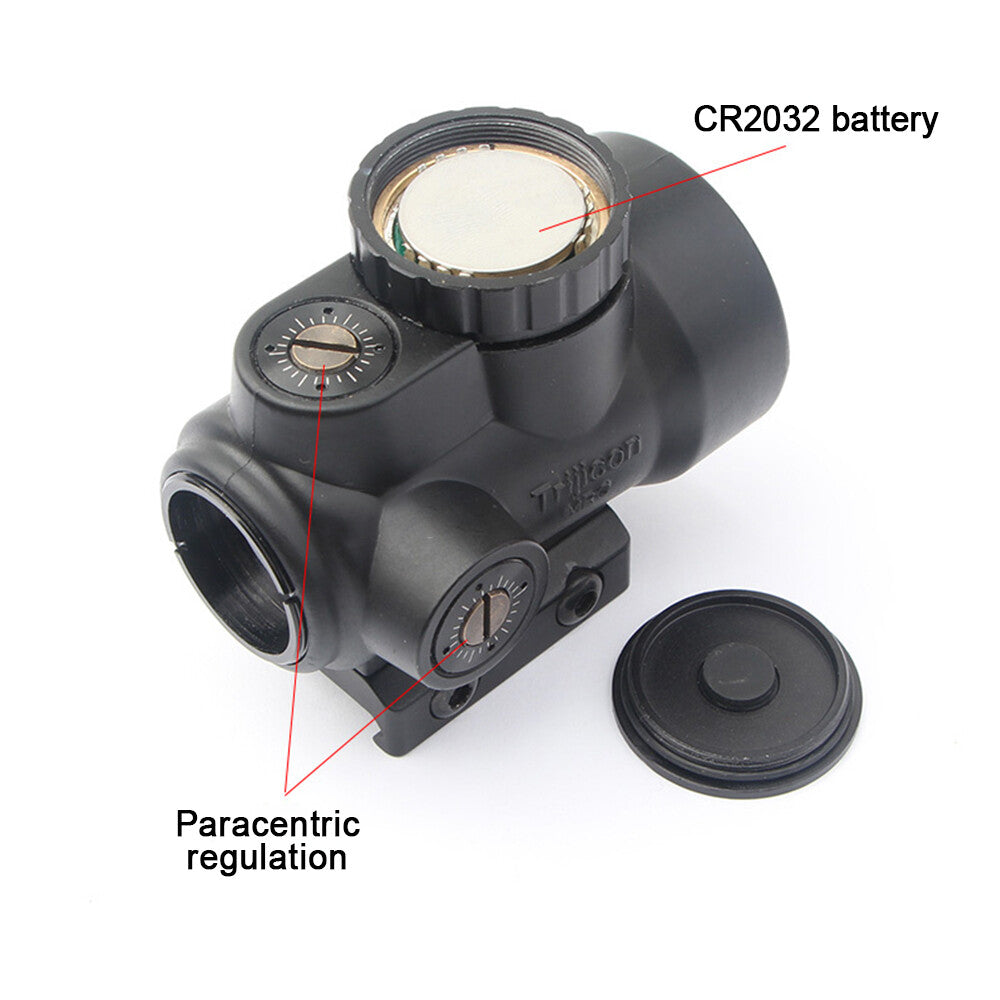 1x25 Red Dot Sight Clone Illuminated Holographic Hunting Scope Gear Black US