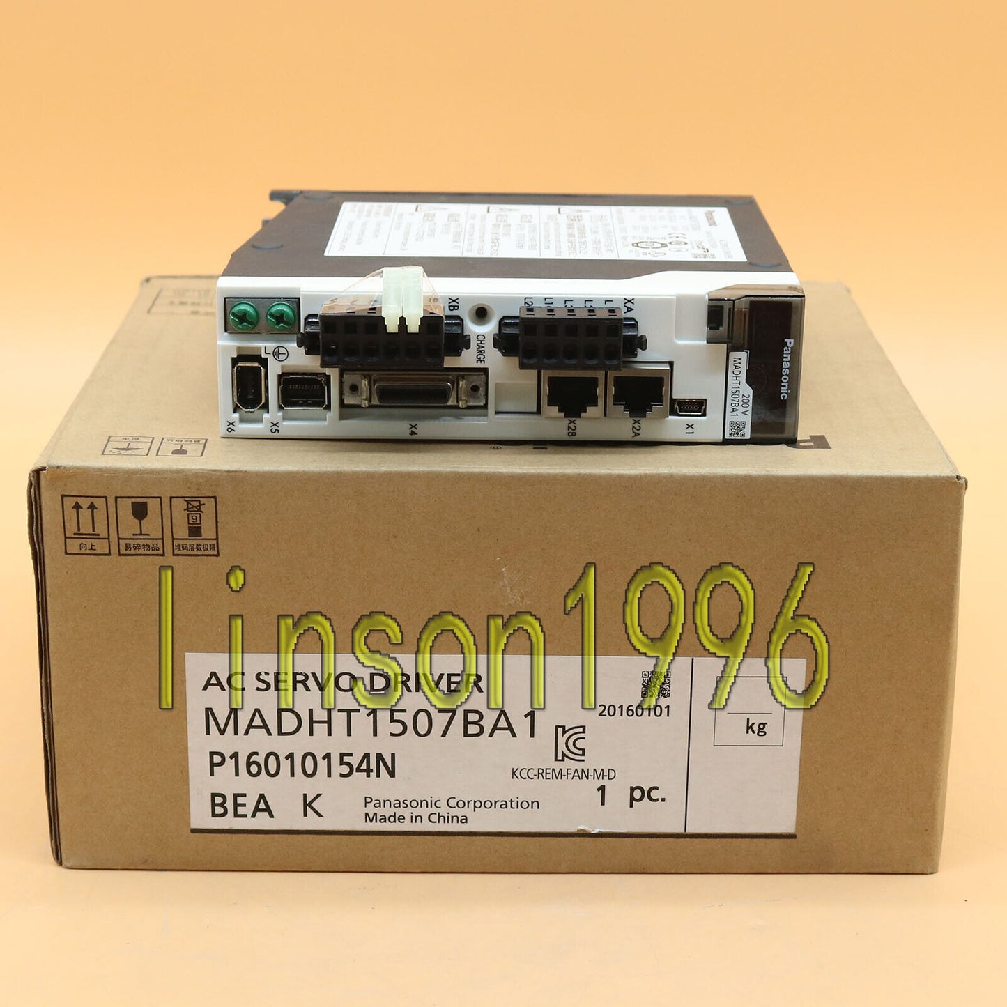 Panasonic AC Servo Driver MADHT1507BA1, 1-Year Warranty, In Box - PANASONIC
