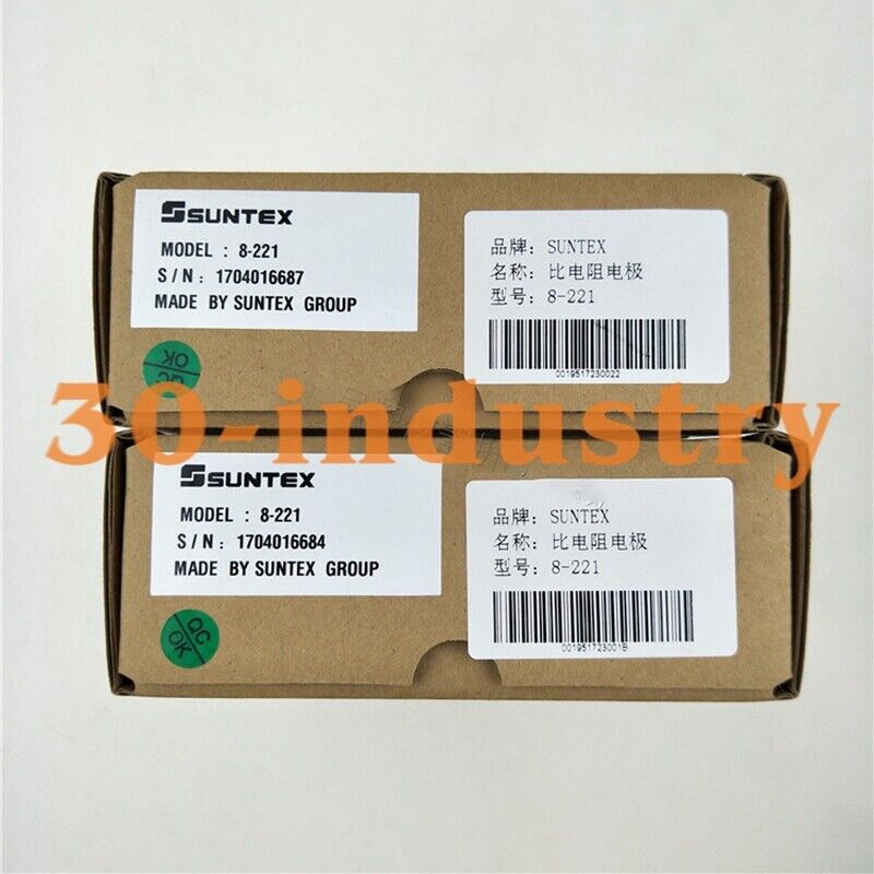 SUNTEX 8-221 Two-Pole Conductivity Electrode Cell - 1PCS New - SUNTEX