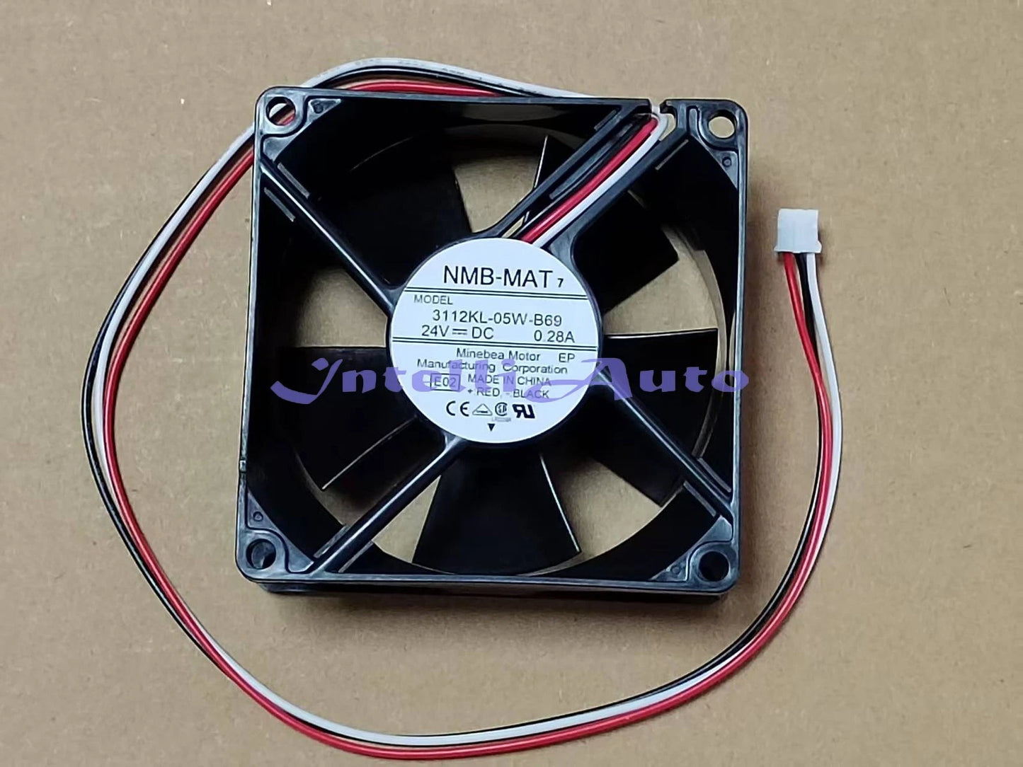 1PC NMB-MAT 3112KL-05W-B69 24V 0.28A 8cm printer frequency converter cooling fan