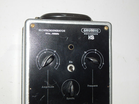 Used Generator GRUNDIG Type 221 Square Wave Generator Measuring Device - GRUNDIG