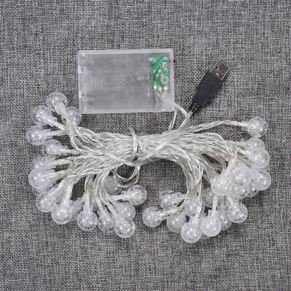 6 meters 40 LED USB Crystal Ball String Lights Garden Party Holiday House Decor