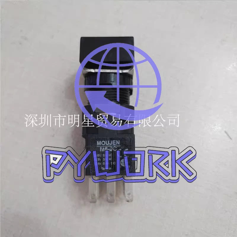 1PCS MOUJEN M6-2C button switch M6P-CAS2-24EG green