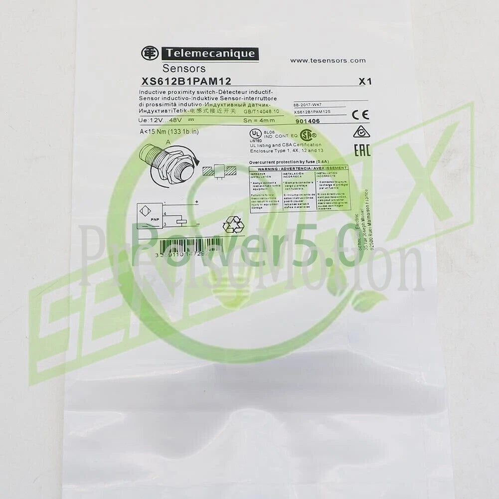 1 pcs Proximity Switch Sensor XS612B1PAM12 Free Shipping~